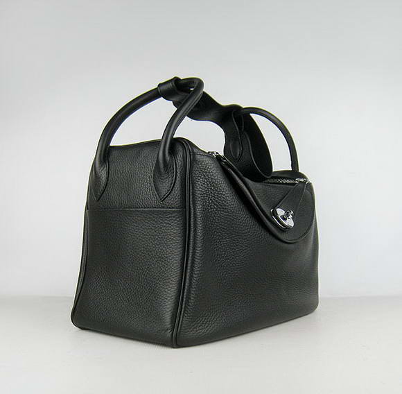 High Quality Replica Hermes Lindy 26CM Shoulder Bag Black